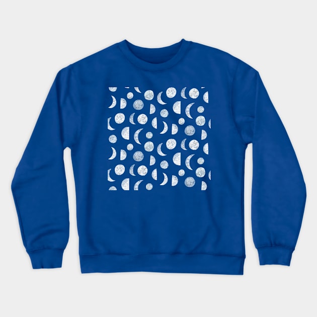 Paper Cut Moons Crewneck Sweatshirt by Salty Siren Studios